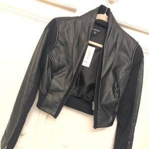 Vegan leather jacket NWT